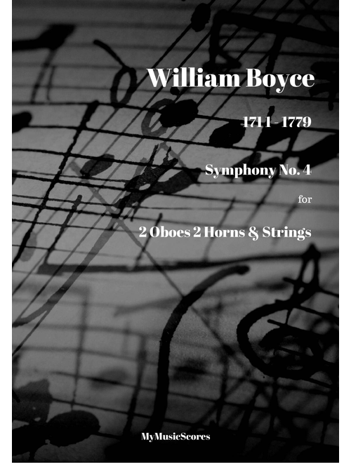 Boyce Symphony No. 4 (Arr. Paul Wood) - William Boyce (Chamber Orchestra)