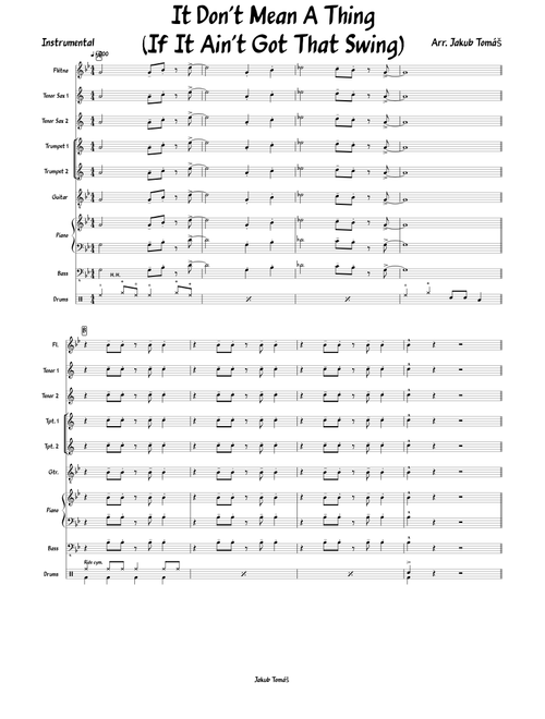 It Don't Mean A Thing (If It Ain't Got That Swing)-[The Moods]