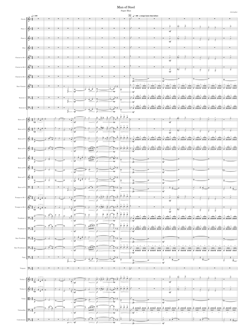Man of Steel – Hans Zimmer, Arrangement