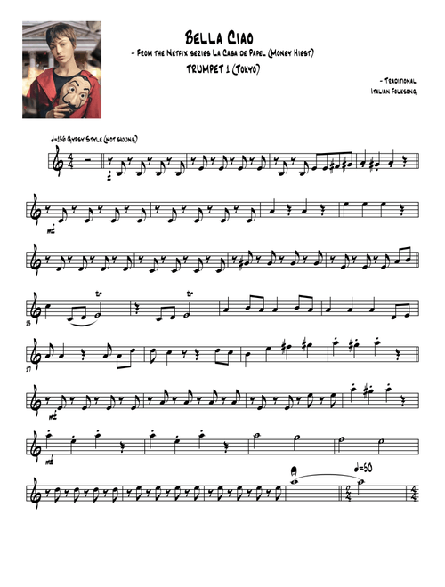 Bella Ciao (Arr. Buddy Blanco) - Traditional (Brass Ensemble)