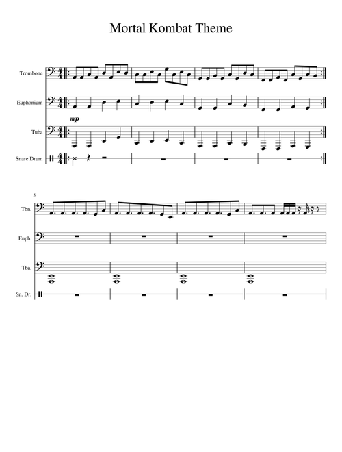 Mortal Kombat Theme