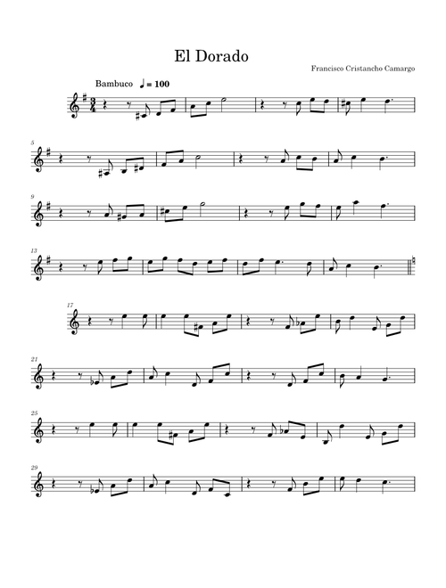 El Dorado – Francisco Cristancho  El Dorado