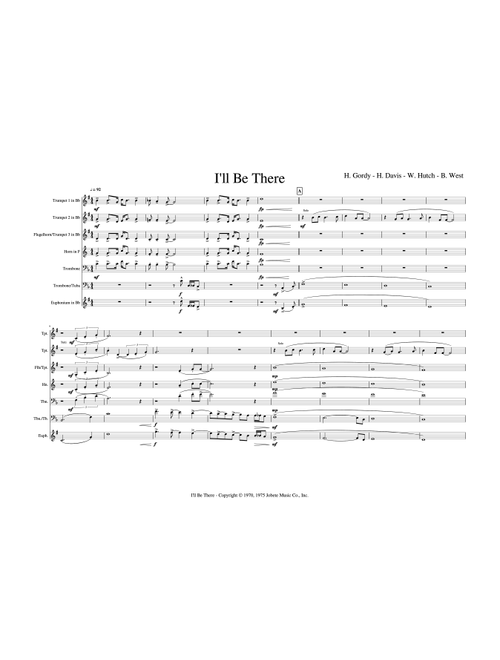 I'll Be There (Arr. Benoît Trouwaert) - The Jackson 5 (Brass Ensemble)