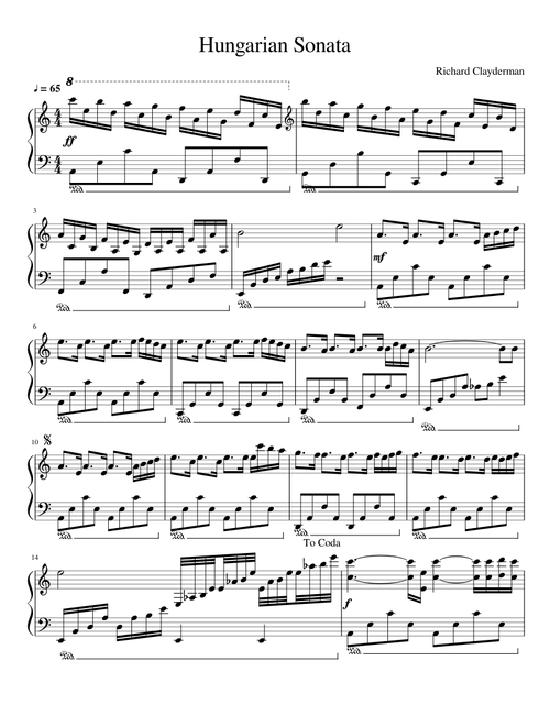 Hungarian Sonata