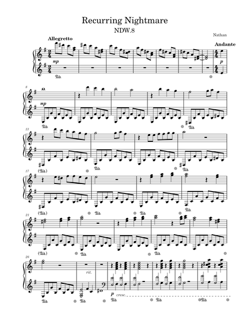 Nathan- Recurring Nightmare (NDW.8)
