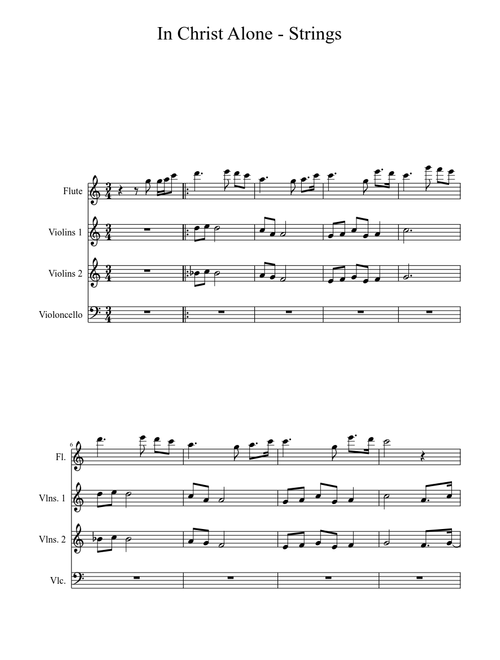 In Christ Alone - Strings