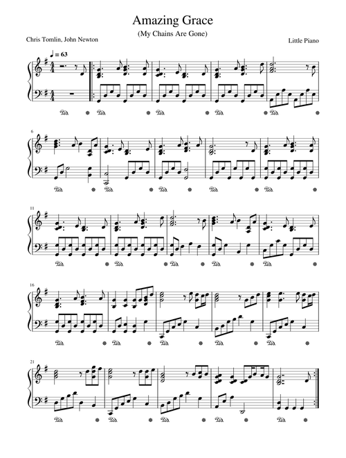 Amazing grace my chains are gone – Chris Tomlin