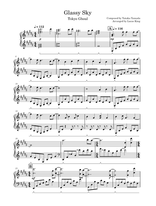 Glassy sky – Yutaka Yamada