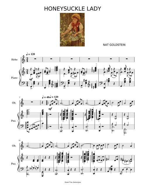 HONEYSUCKLE LADY – Jenne Van Antwerpen