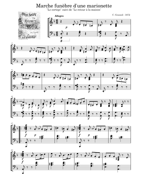Funeral March of a Marionette – Charles Gounod Funeral March Of A Marionette