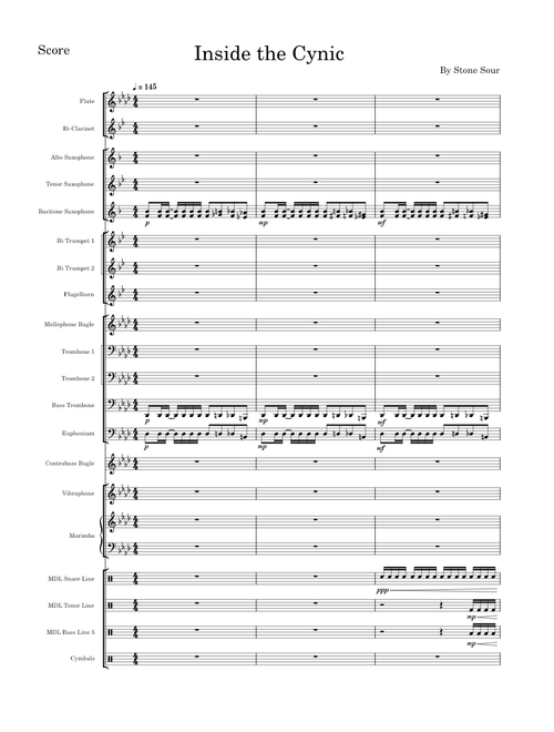 Inside The Cynic - Stone Sour (WIP)
