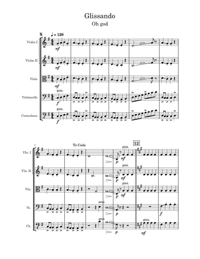 Glissando piano tutorial