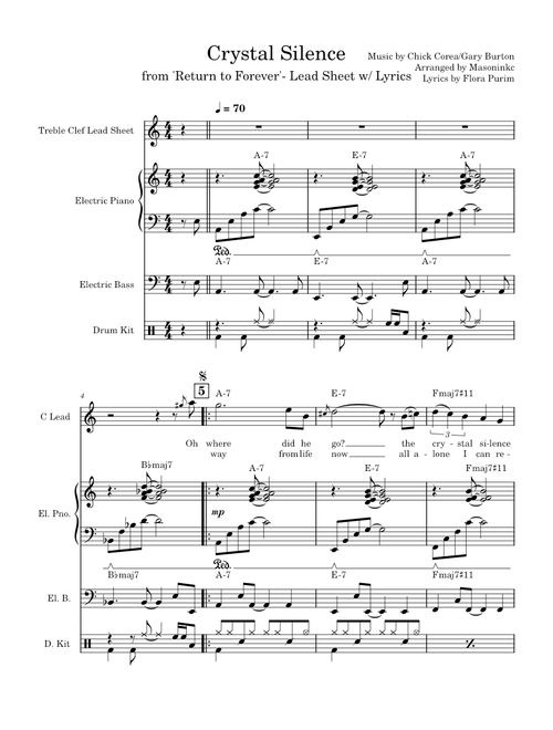 Crystal silence – Chick Corea