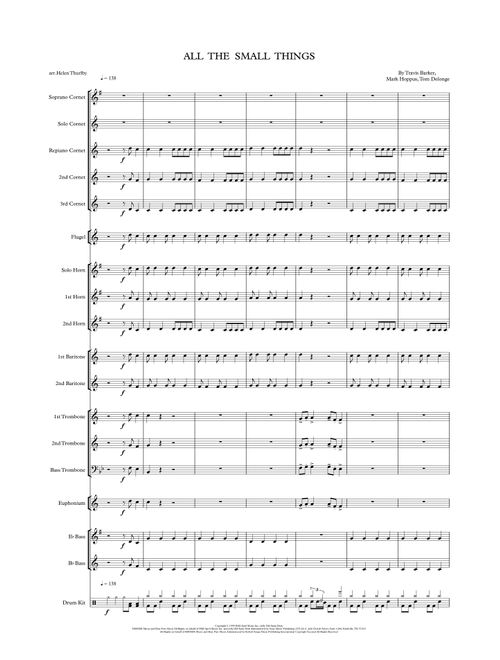 All The Small Things (Arr. Helen Thurlby) - Blink 182 (Brass Band)