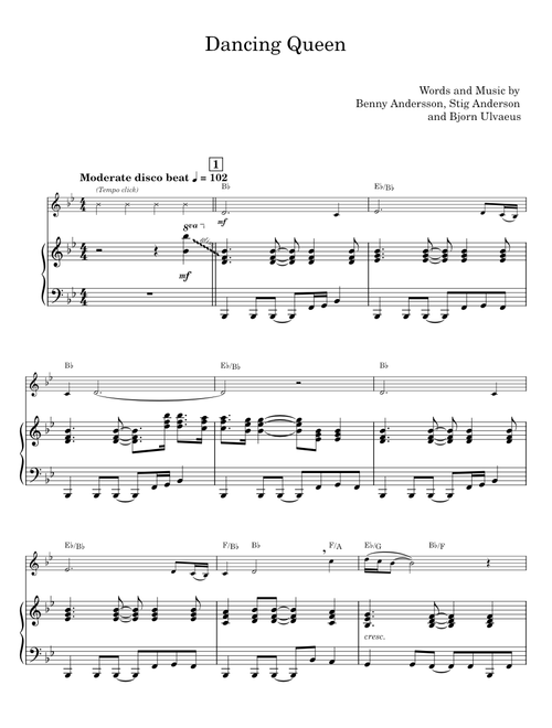 Dancing Queen - Benny Andersson Band
