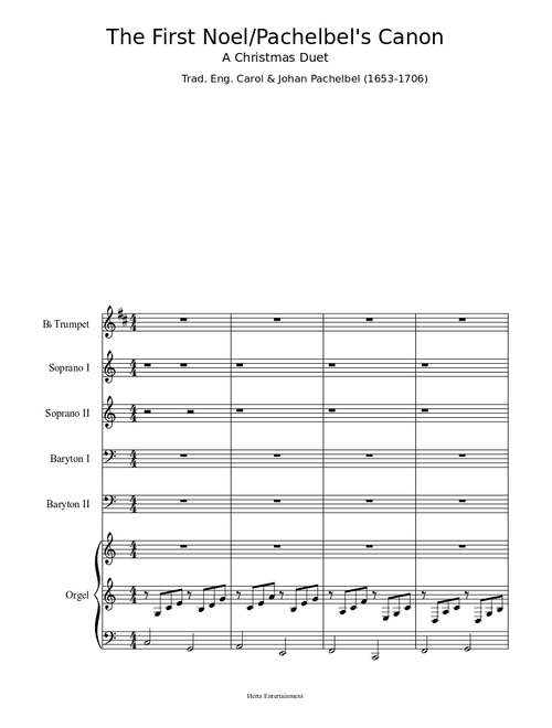 The First Noel / Pachelbel's Canon
