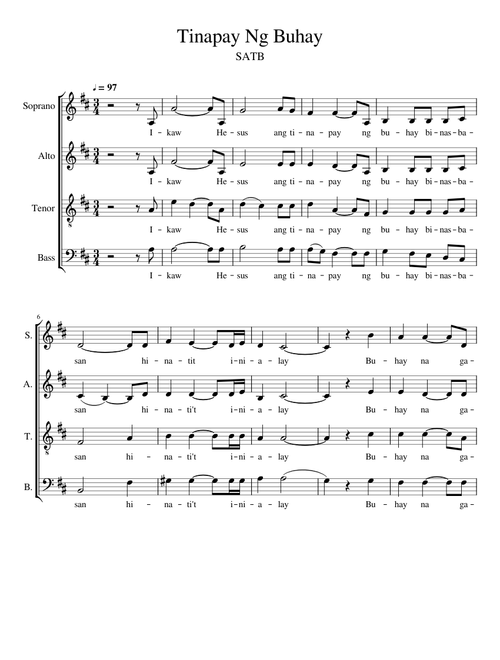 Tinapay Ng Buhay SATB