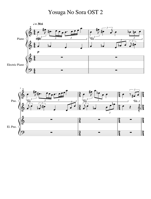 Yosuga No Sora OST Part 2