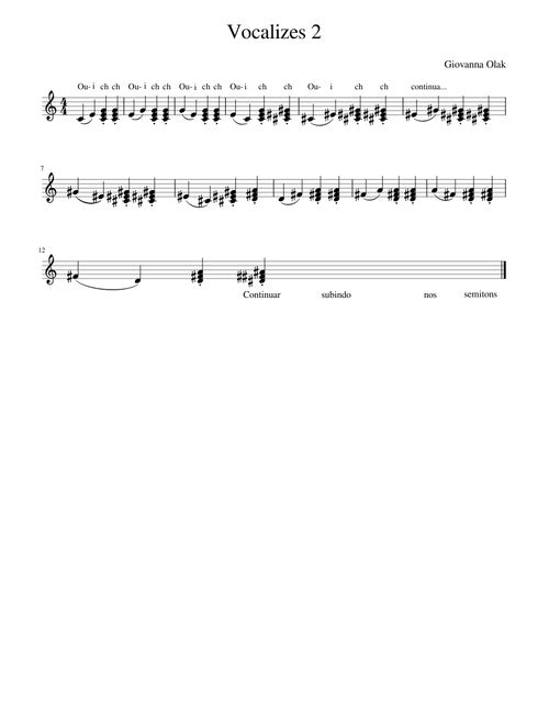 Vocalizes 2