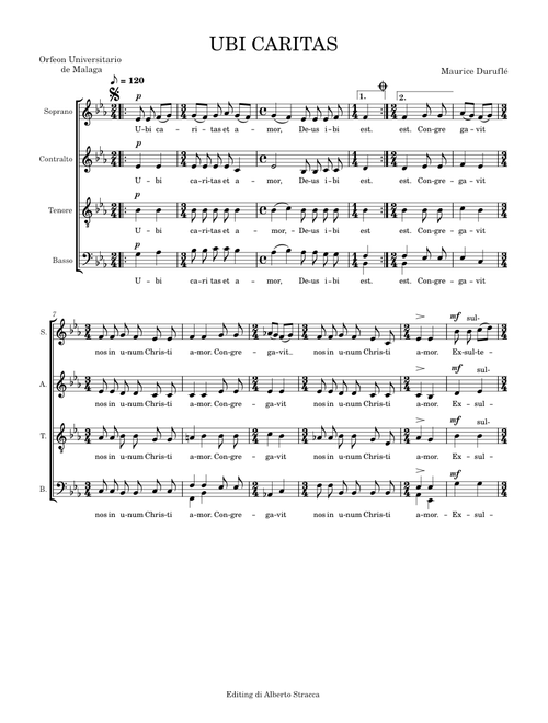 Ubi Caritas – Maurice Duruflé