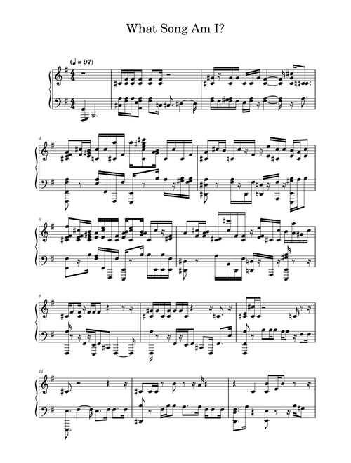What Song Am I?