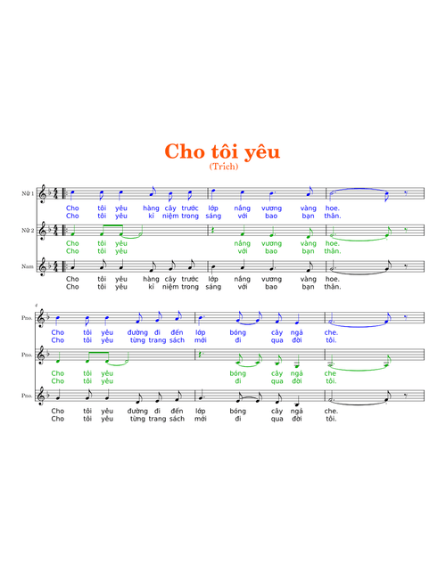11. Cho tôi yêu – Lớp 11 KNTT