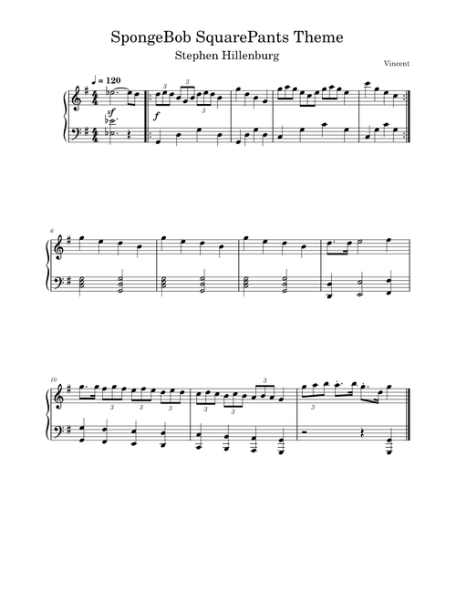 Stephen Hillenburg - SpongeBob SquarePants Theme
