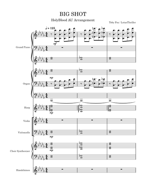 BIG SHOT (HolyBlood AU)