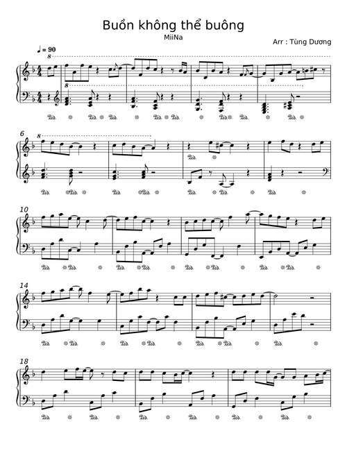 Buồn không thể buông - Miina Härma