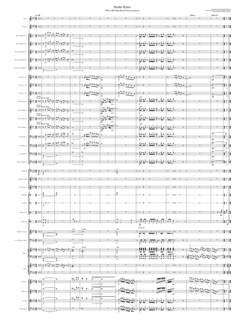 Snake Eater - Metal Gear Solid 3 - The 8-Bit Big Band Transcription