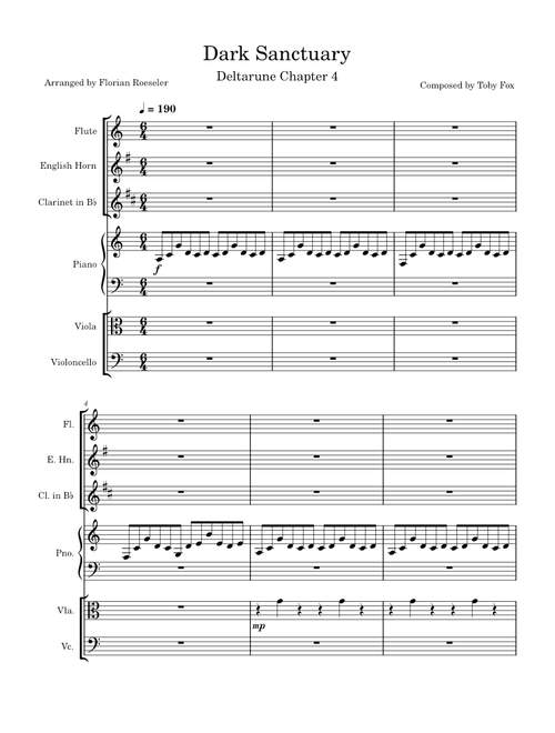 Deltarune Chapter 3+4 - Dark Sanctuary – Toby Fox