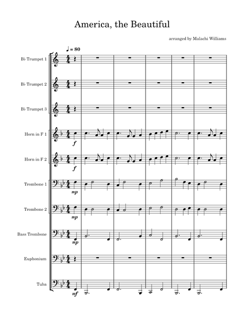 America the Beautiful – Samuel Augustus Ward