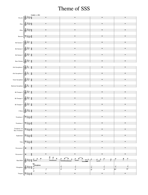 Angel Beats! - Theme of SSS (Band Arrangement)