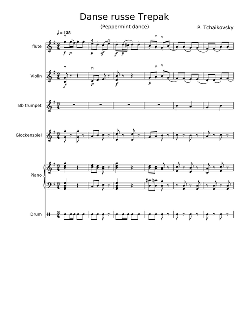 Trepak - Pyotr Ilyich Tchaikovsky