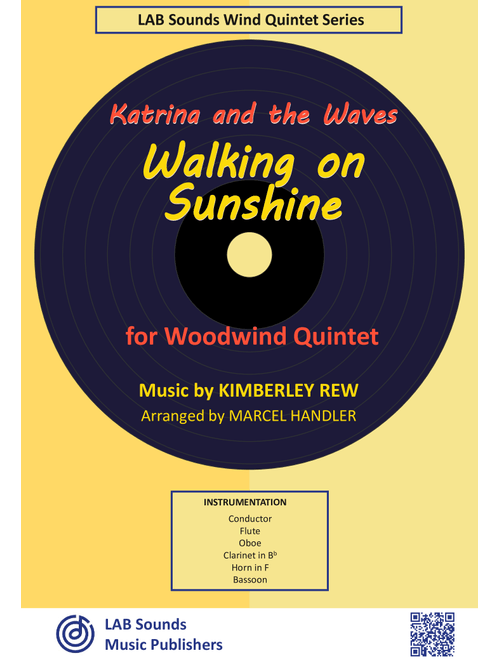 Walking On Sunshine (Arr. Marcel Handler) - Katrina And The Waves (Woodwind Ensemble)