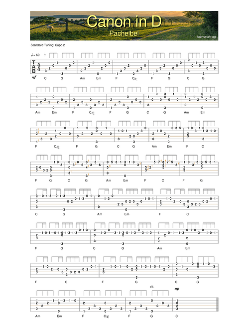 Fingerstyle Guitar sheet music by Brian Grossman | Play, print