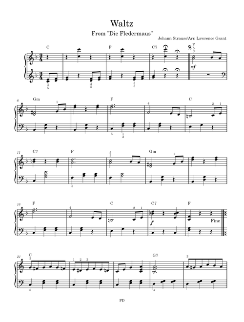 The Fledermaus Waltz, Op.367 – Johann Strauss Jr.