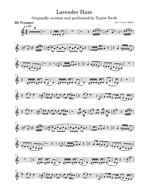 Lavender Haze - Taylor Swift