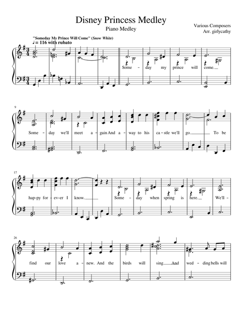 Disney Princess Medley