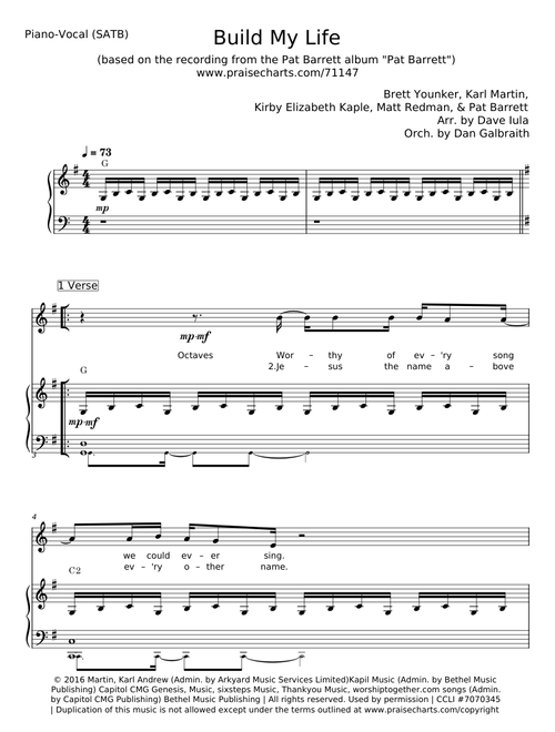Build My Life - Matt Redman