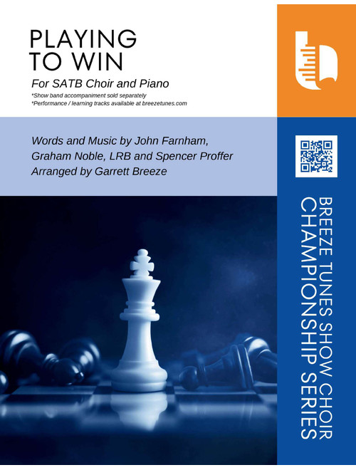 Playing To Win (Arr. Garrett Breeze) - John Farnham (Choral, SATB)