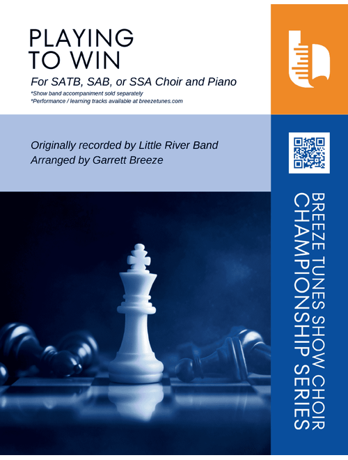 Playing To Win (Arr. Garrett Breeze) - John Farnham (Choral, SATB)