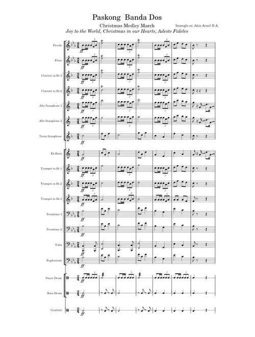 paskong banda Dos March