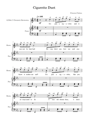 cigarette duet piano Cigarette Duet Sheet Music for Piano (Solo) easy cigarette duet piano Cigarette Duet Sheet Music for Piano (Solo) easy