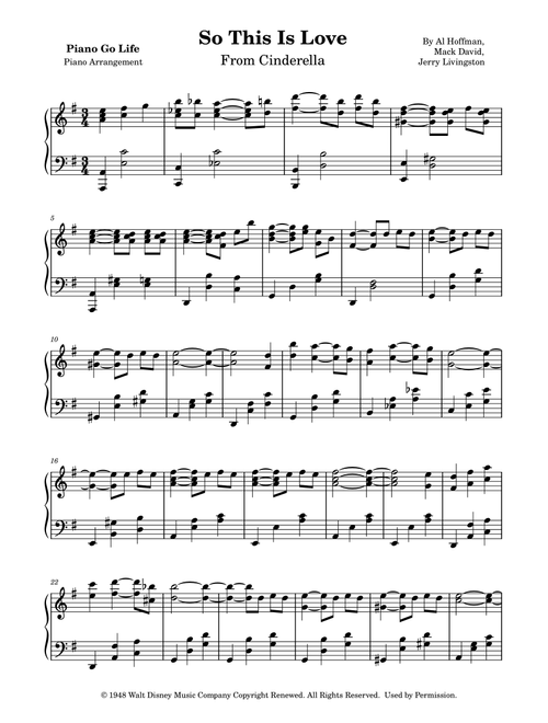 So This Is Love (Arr. Piano Go Life) - James Ingram (Piano Solo)