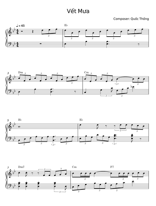 Vết Mưa - Quốc Thống