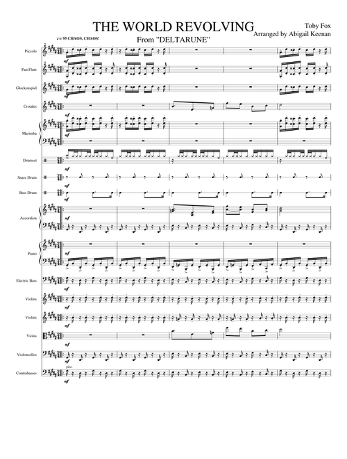 THE WORLD REVOLVING [Jevil's Battle Theme] - DELTARUNE
