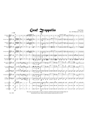 Graf Zeppelin - Carl Teike Sheet Music for Trombone, Cornet