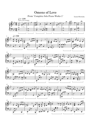 Omens of Love – T-Square Sheet Music for Piano, Trombone