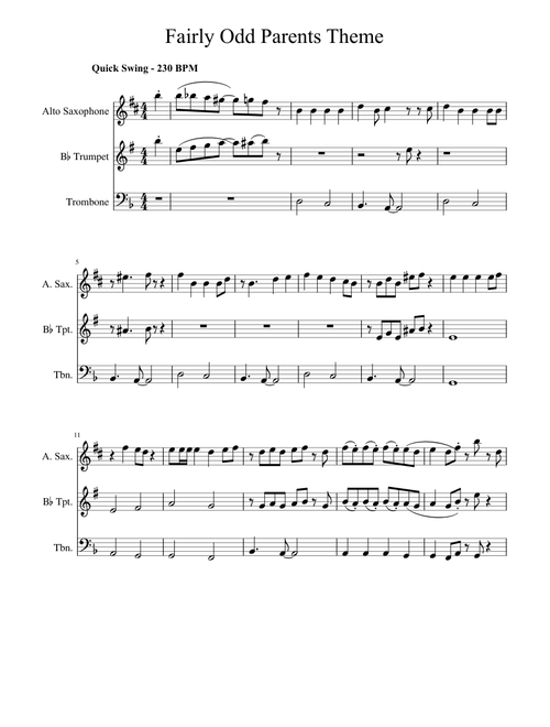 Fairly Odd Parents Theme